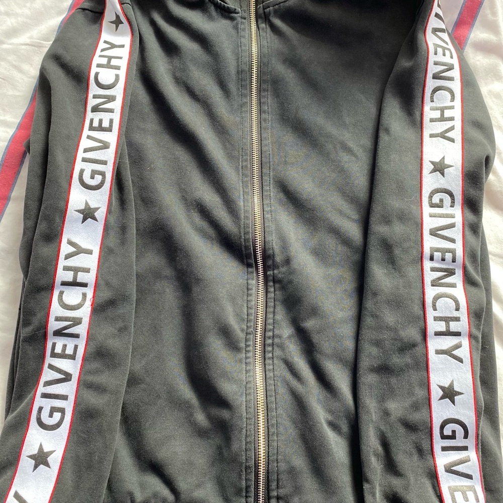 Givenchy tape logo track suit sweater only